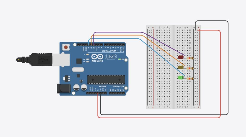 Arduino Single Traffic Light Project