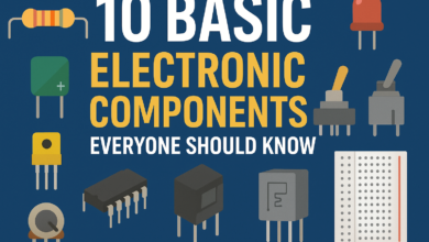 10 Basic Electronic Components Everyone Should Know