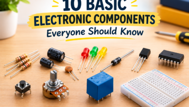 10 Basic Electronic Components Everyone Should Know