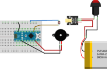 laser light security system