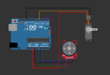 Servo Motor Control with Joystick using Arduino