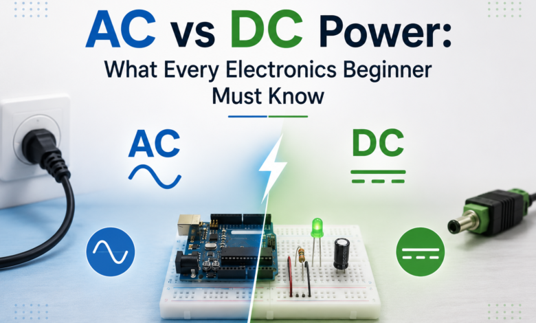 AC vs DC Power - What Beginners Must Know