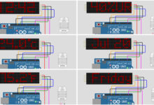 Smart LED Matrix Display with Arduino, RTC & DHT22