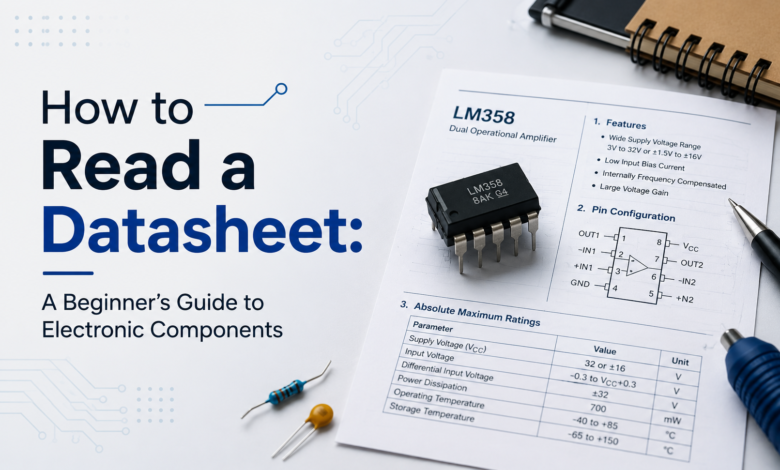 How to Read a Datasheet for Beginners