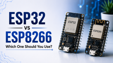 ESP32 vs ESP8266 — Which One Should You Use?
