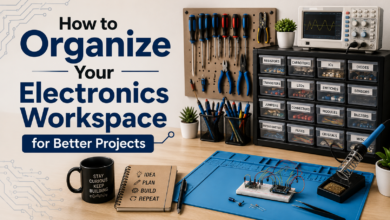 How to Organize Your Electronics Workspace for Better Projects