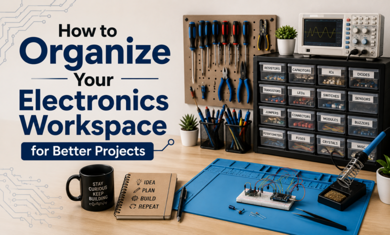 How to Organize Your Electronics Workspace for Better Projects