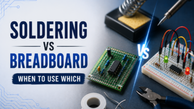 Soldering vs Breadboard When to Use Which