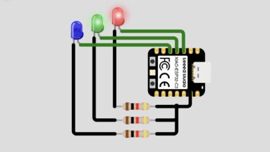 RGB LED Blink with XIAO ESP32-C3