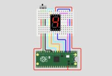 7-Segment Hexadecimal Counter with Raspberry Pi Pico