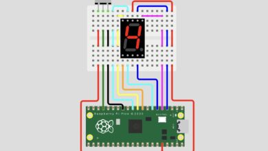 7-Segment Hexadecimal Counter with Raspberry Pi Pico