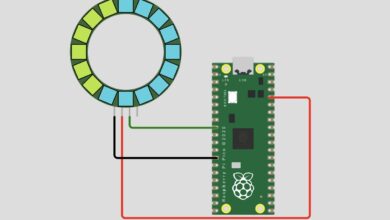 Pi Pico NeoPixel Ring with MicroPython — Colourful LED Animation