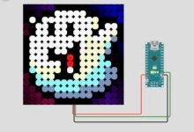 Pixel Art Animation Display with Arduino Nano