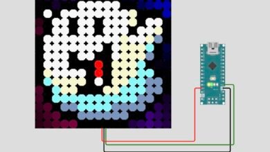 Pixel Art Animation Display with Arduino Nano